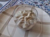 Espuma de cœurs d'artichauts