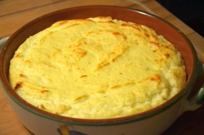 Gratin de pommes de terre aux oeufs