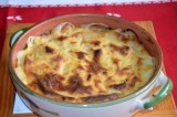 Gratin de blancs de poireaux