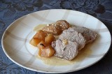 Rôti de veau aux pommes