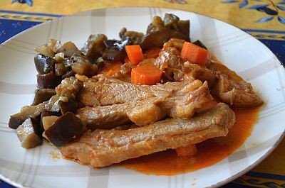 Sauté de veau aux carottes