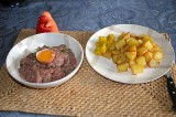 Steak tartare de boeuf