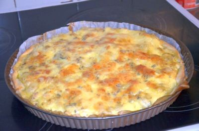 Tarte à la fourme d'Ambert