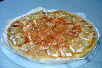 Tarte au camembert