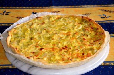 Tarte aux poireaux