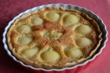 Tarte aux poires amandine