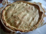 Tourte de pommes au camembert