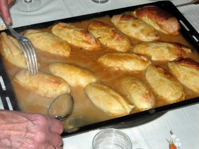 Quenelles de brochet sauce langoustine